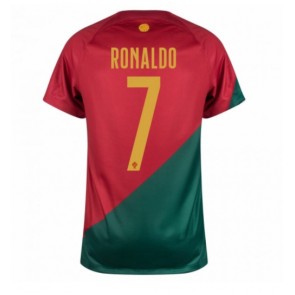 Lacne Muži Futbalové dres Portugalsko Cristiano Ronaldo #7 MS 2022 Krátky Rukáv - Domáci